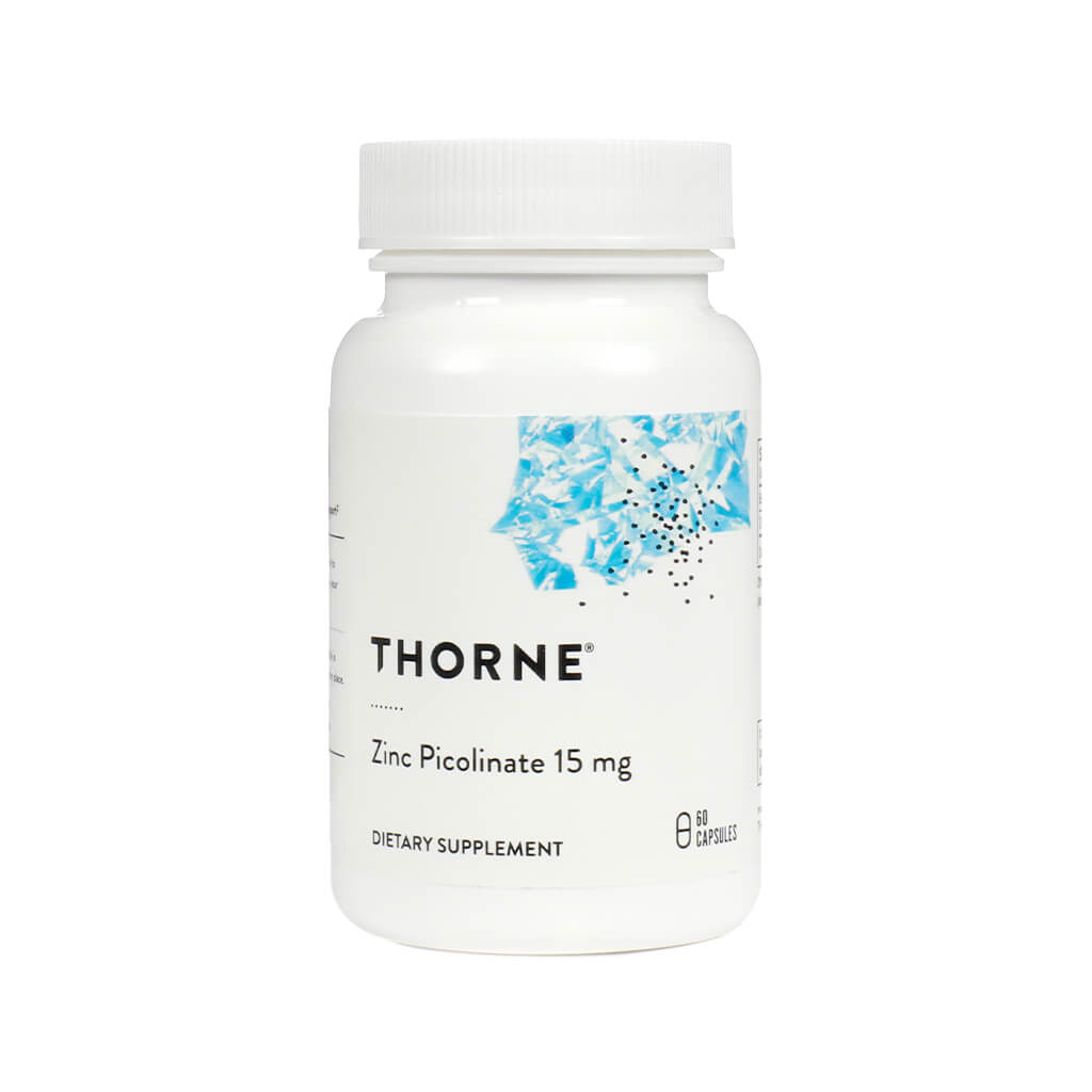 thorne research zinc picolinate 15 mg 60 capsules