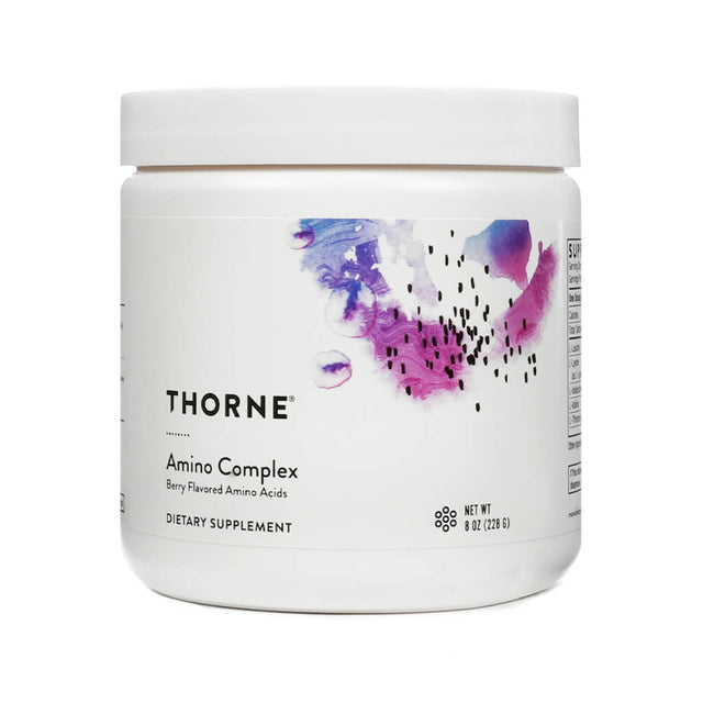 thorne research amino complex berry flavored powder 8 ounces 30 servings