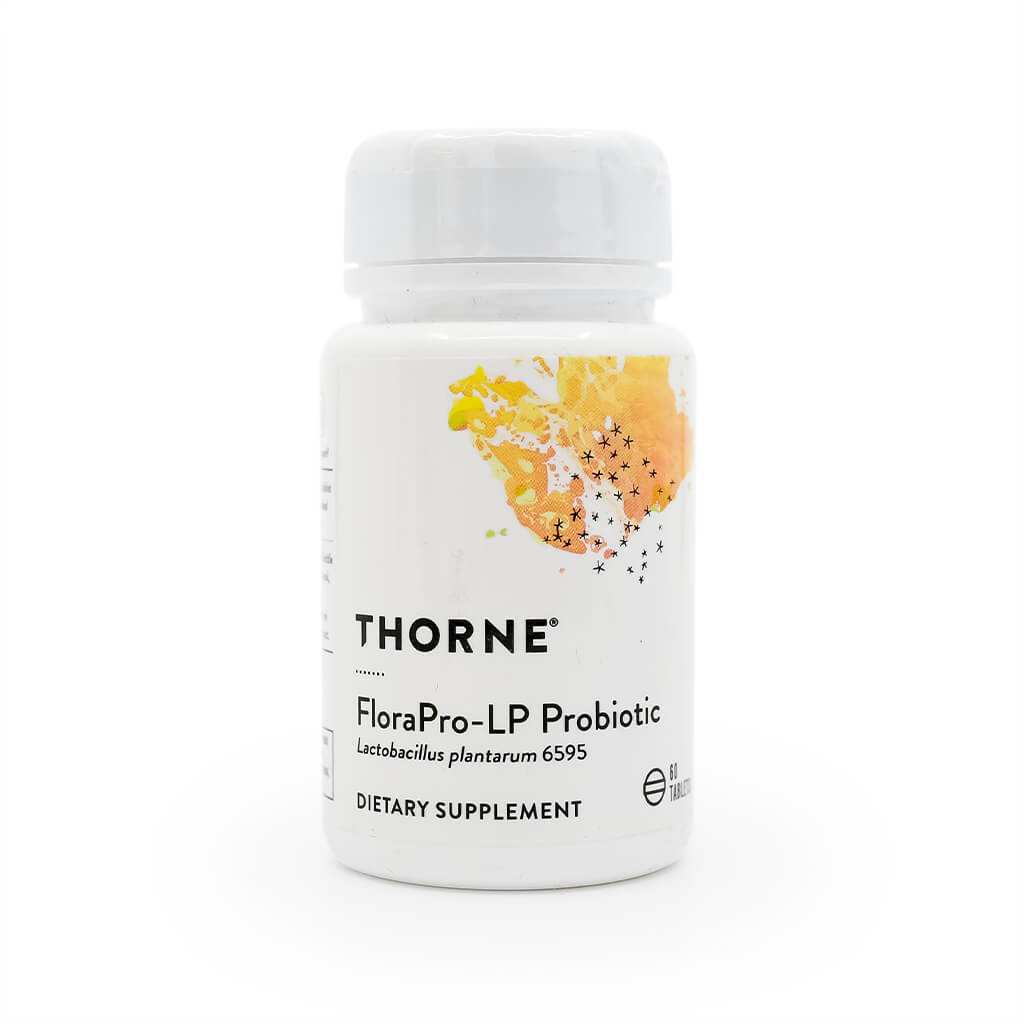 thorne research florapro-lp probiotic 60 tablets