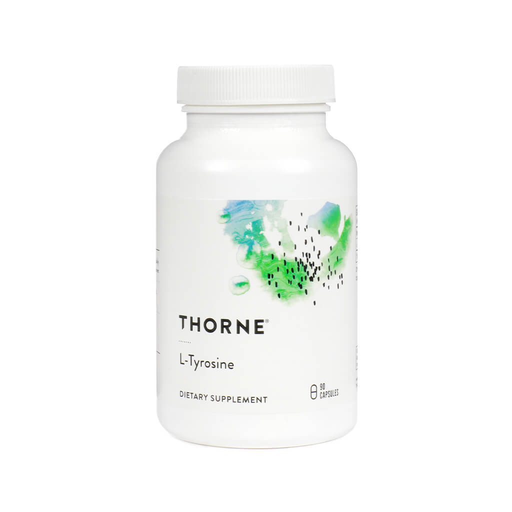 Thorne Research L-Tyrosine amino acid supplement neurotransmitter supplement store the healthy place