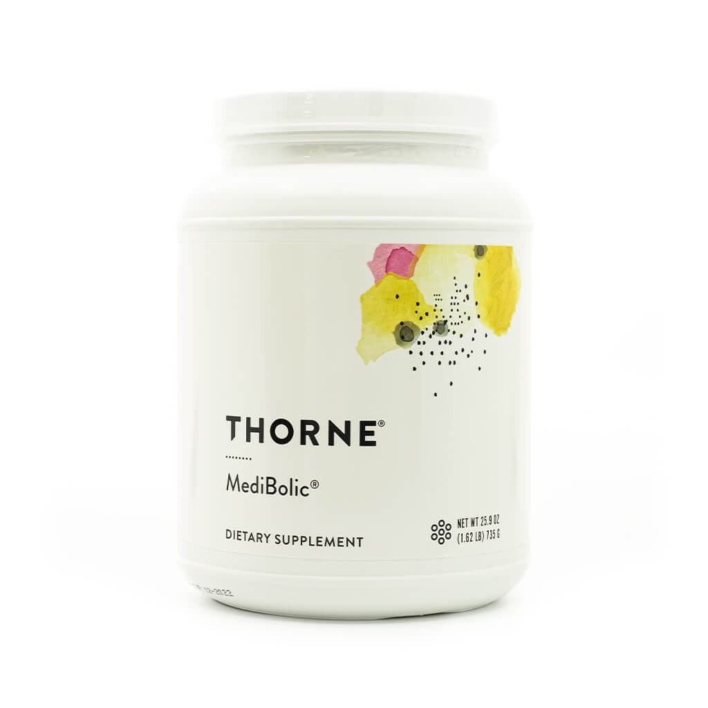 thorne research medibolic® powder 25.9 ounces 14 servings