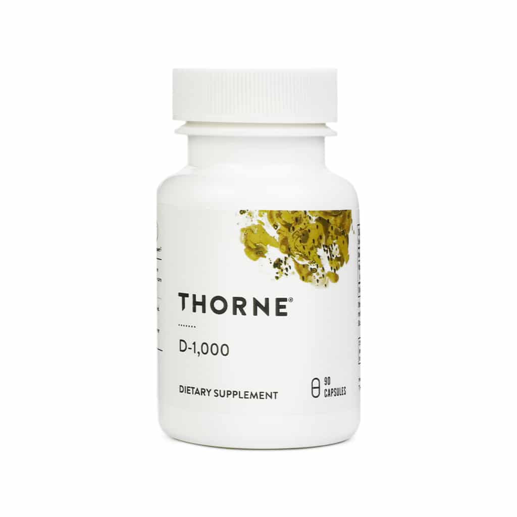 thorne research vitamin d-1000 90 capsules