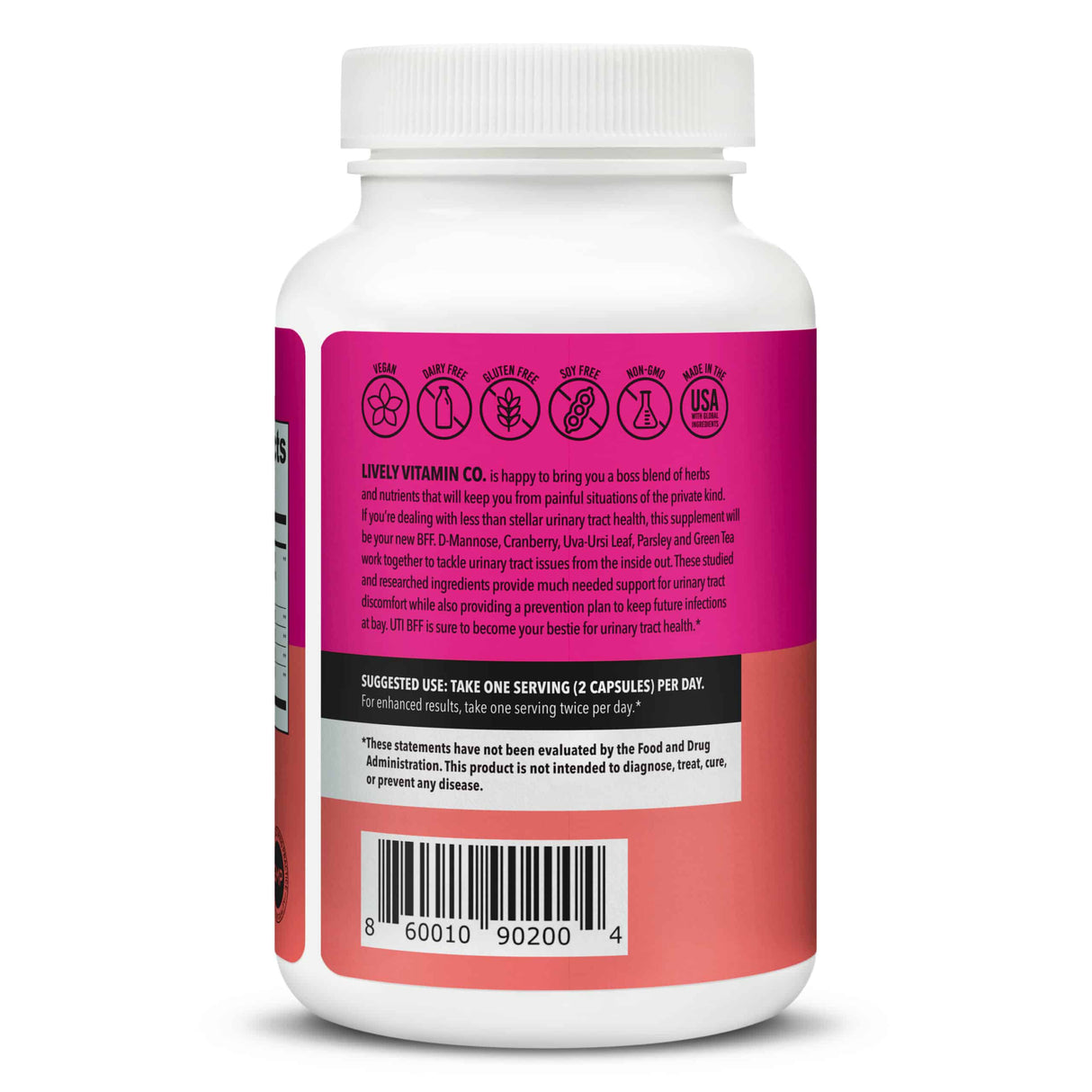 Lively Vitamin Co. UTI BFF Capsules