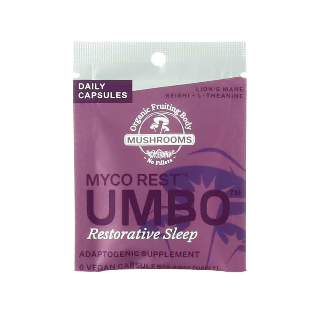 Umbo Myco Rest 6 capsules 3 day supply