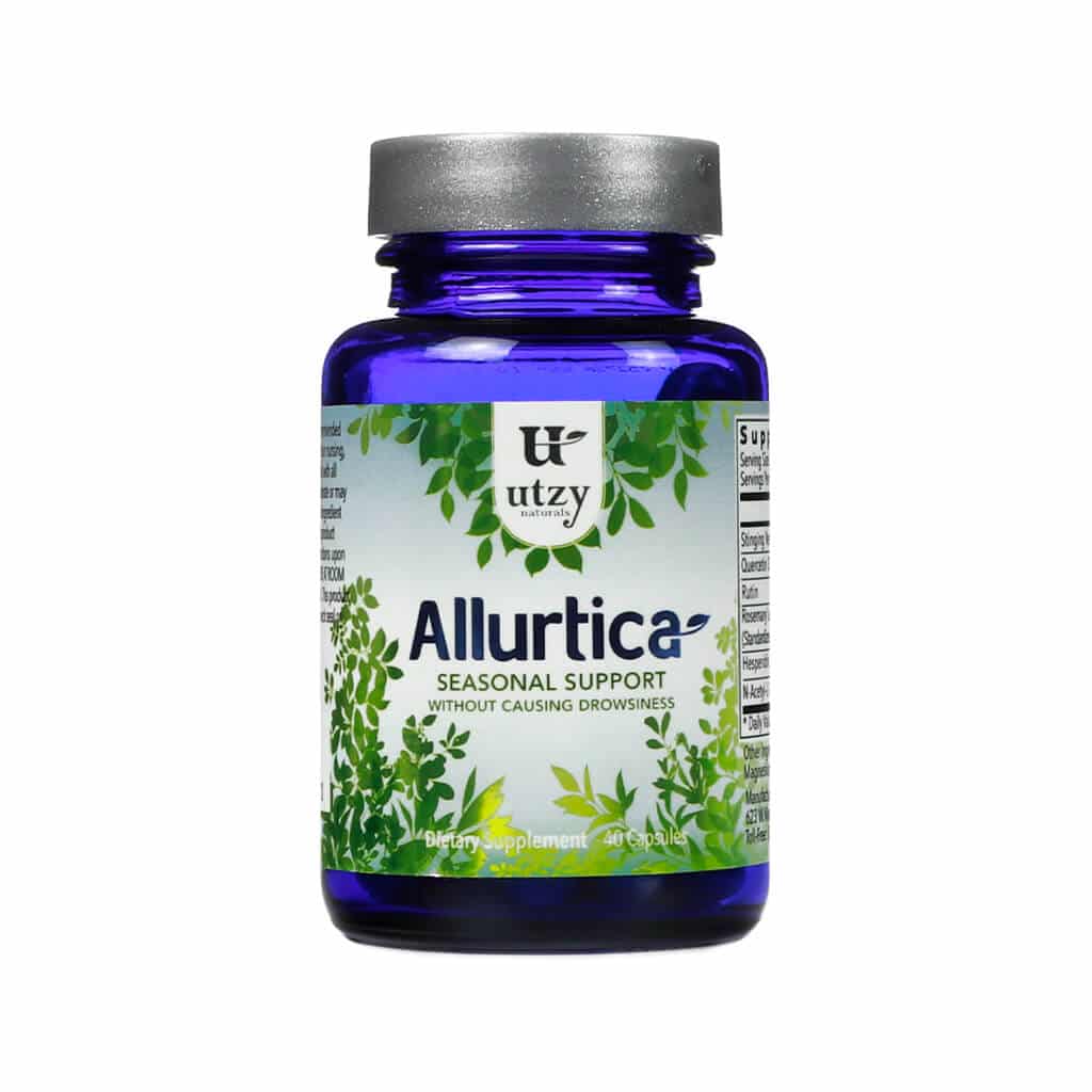 Utzy Naturals Allurtica | Natural Allergy Relief Supplement - The