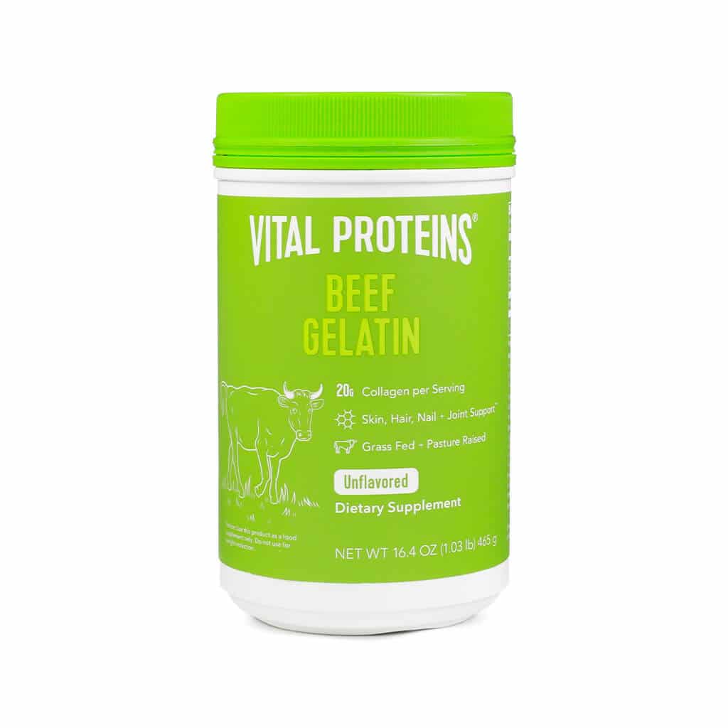 vital proteins beef gelatin powder 16 ounces unflavored 23 servings