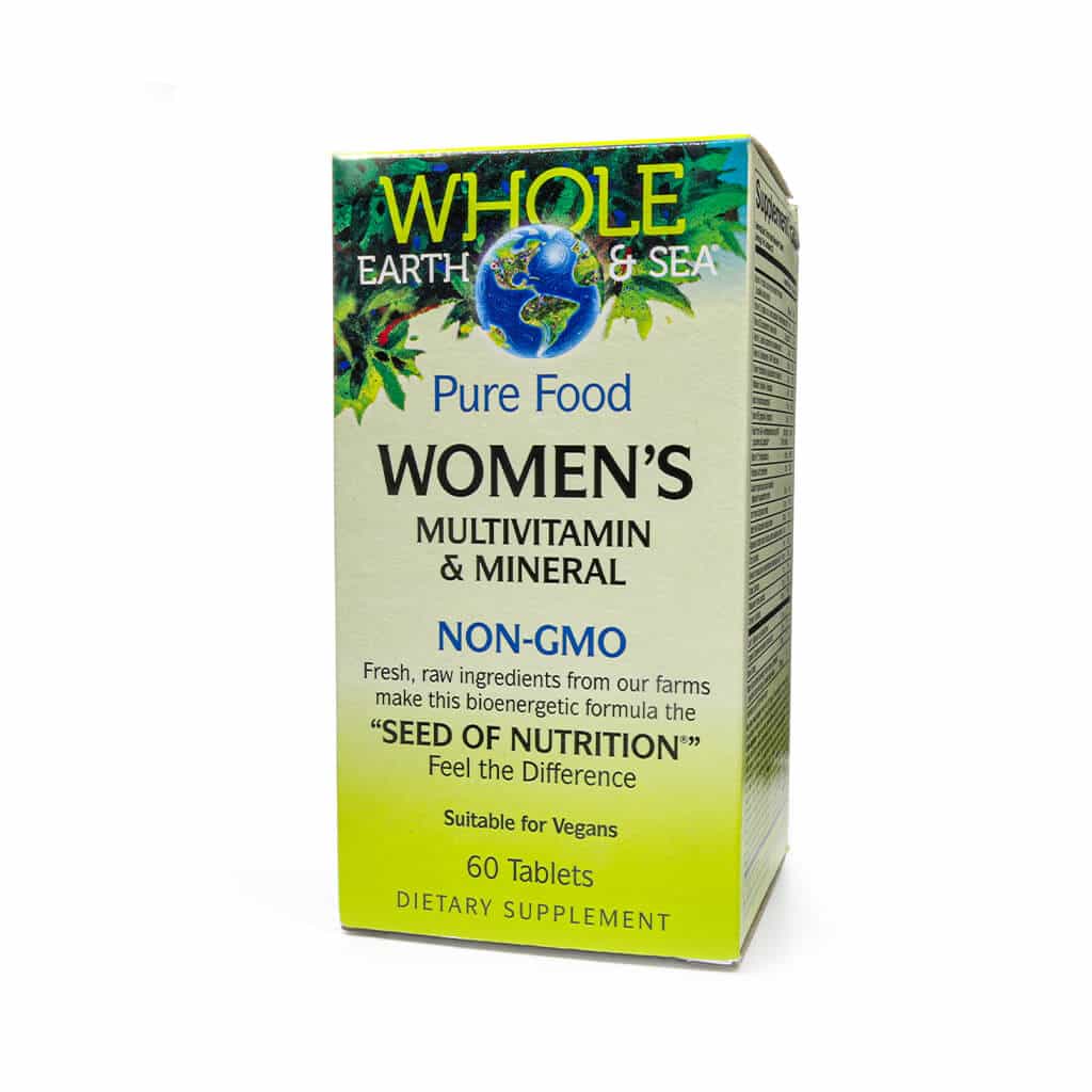 whole earth & sea® women's multivitamin & mineral 60 tablets 30 day supply