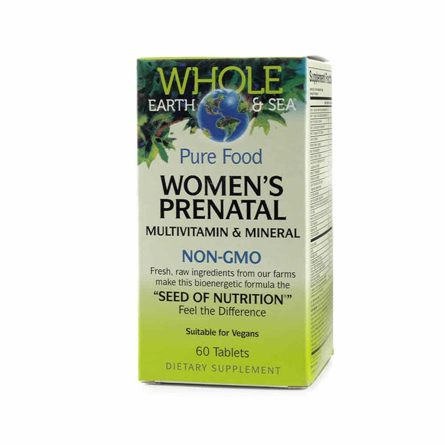 whole earth & sea® women's prenatal 60 tablets 30 day supply