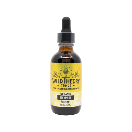 Wild Theory Full Spectrum CBD Oil - 3000mg Maximum