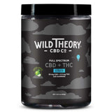 Wild Theory Strata Full Spectrum CBD THC Gummies - 2.5mg THC + 25mg CBD - Green Apple