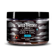 Wild Theory Strata Full Spectrum CBD THC Gummies – 2.5mg THC + 25mg CBD – Strawberry 60 gummies