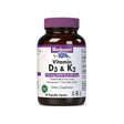 Bluebonnet Vitamin D3 & K2 60 capsules front bottle label