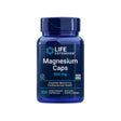 Life Extension Magnesium Caps 500 mg 100 vegetarian capsules front bottle with gluten free and Non GMO badges