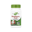 Nature's Way Raspberry Leaf 100 Vegan Capsules front bottle with green Non-GMO label