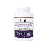 Bioclinic Naturals DGL Chewable Tablets 180-count bottle front label