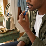 Dr. Bronner's Organic Lip Balm Peppermint package showing organic lip balm details