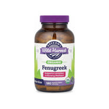 Oregon's Wild Harvest Fenugreek 180 capsules front bottle label with USDA Organic badge