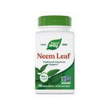 Nature's Way Neem Leaf 100 capsules bottle with green supplement label