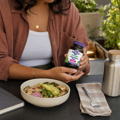Oregon's Wild Harvest Dandelion Root in a candid wellness moment