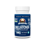 Source Naturals Sleep Science Melatonin 1 mg 200 Tablets front bottle label