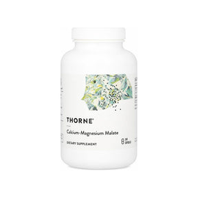 Thorne Calcium-Magnesium Malate 240 Capsules front bottle label