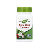 Nature's Way Uva Ursi Leaves bottle front label, 100 vegan capsules