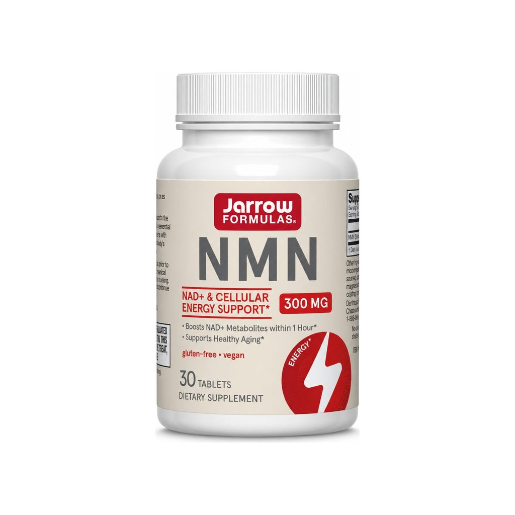 Jarrow Formulas NMN 300 mg 30-tablet bottle front label