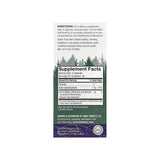 Host Defense Lion's Mane 60 Capsules supplement facts panel listing ingredients and serving size