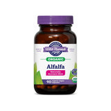 Oregon's Wild Harvest Alfalfa 90 capsules front bottle with organic and non-GMO badges