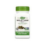 Nature's Way Wild Yam Root 425 mg bottle front label, 100 vegan capsules