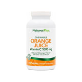 NaturesPlus Orange Juice Vitamin C 1000 mg Chewables 60 tablet bottle front label