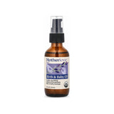Motherlove Birth & Baby Oil 2 fl oz bottle front label with USDA Organic badge