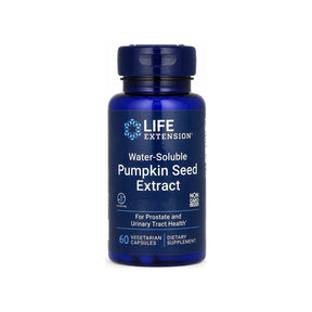 Life Extension Water-Soluble Pumpkin Seed Extract 60 capsules front bottle