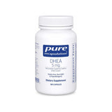 Pure Encapsulations DHEA 5 mg 180 Capsules front bottle with white label and blue cap