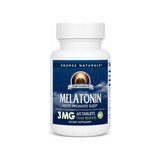 Source Naturals Sleep Science Melatonin Timed Release 3 mg 60 tablets front bottle label