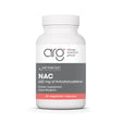 Metabolic Maintenance NAC 600 mg 60 vegetarian capsules, white bottle with gray and coral Allergy Research Group label