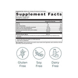 Ancient Nutrition Active Peptides Metabolism Powder Chocolate supplement facts panel with ingredients and serving size