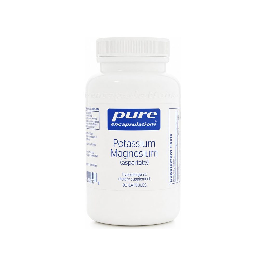 Pure Encapsulations Potassium Magnesium 90 capsules front bottle