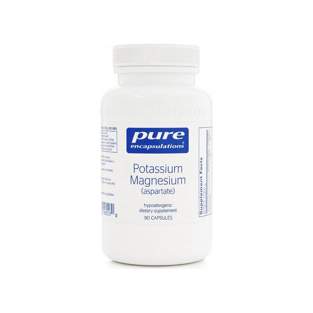 Pure Encapsulations Potassium Magnesium 90 capsules front bottle