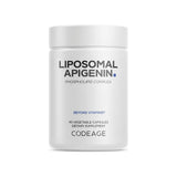 Codeage Liposomal Apigenin Capsules front bottle showing 50 mg and 90 vegetable capsules