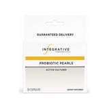 Integrative Therapeutics Probiotic Pearls 30 capsule front box with guaranteed delivery label