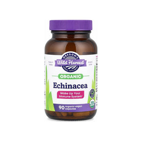 Oregon's Wild Harvest Echinacea 90 capsules bottle front label