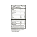 Organifi Gold supplement facts panel listing ingredients, serving size, and dosage