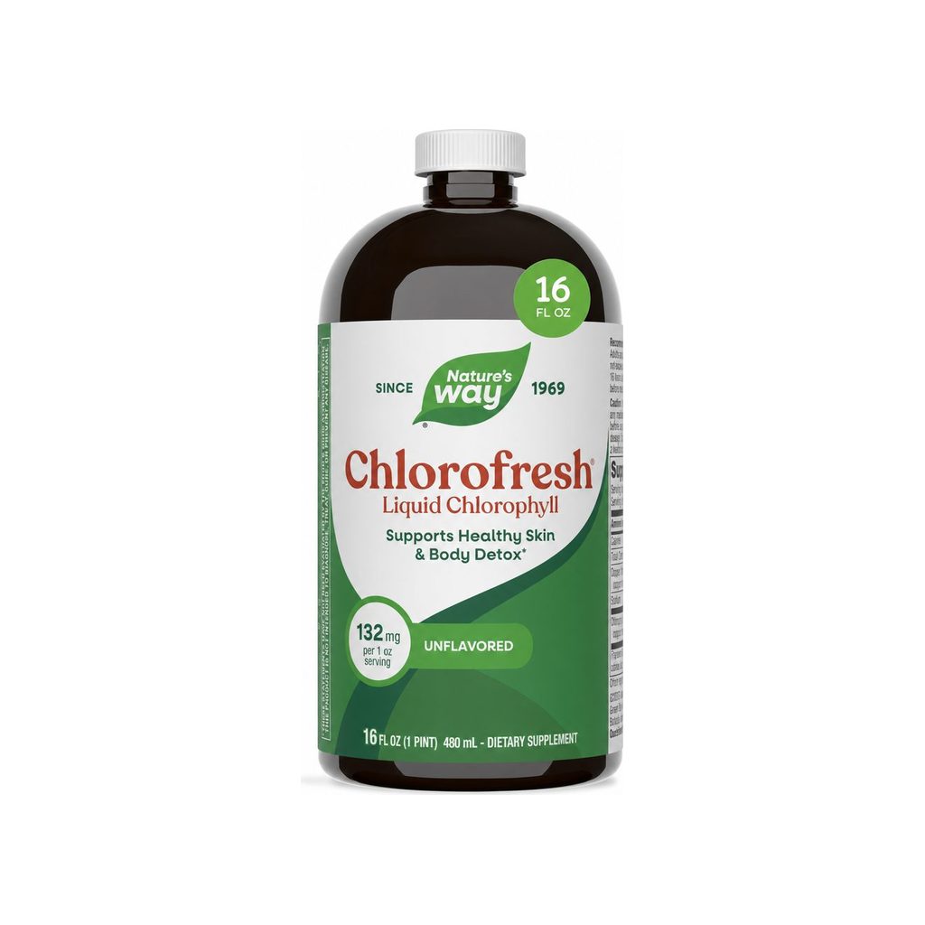 Nature's Way Chlorofresh Liquid Unflavored 16 fl oz front bottle
