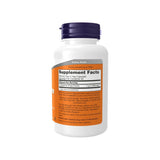 NOW Foods L-Arginine 500 mg supplement facts panel listing ingredients, dosage, and serving size