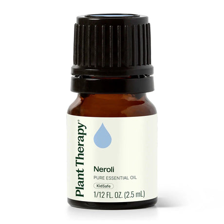 Plant Therapy Neroli Essential Oil 2.5 mL bottle with white and orange label