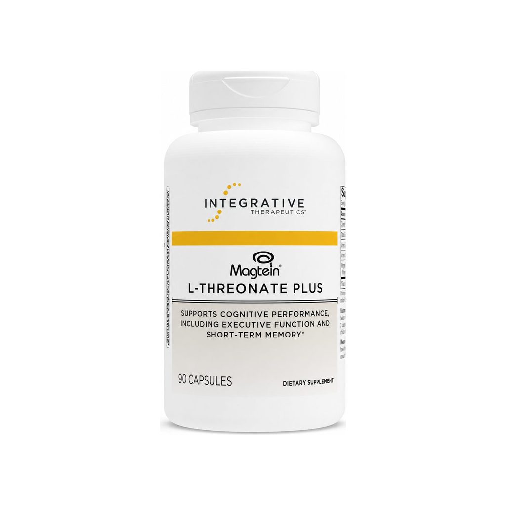 Integrative Therapeutics Magtein Plus 90 capsules front bottle