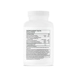 Thorne Advanced Bone Support bottle back label with supplement facts panel