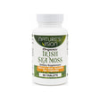 Nature's Vision Organic Irish Sea Moss 60 Tablets front bottle with green label
