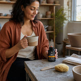 Ancient Nutrition Gut Restore SBO Probiotic bottle displayed on a kitchen counter